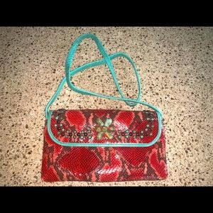 Kurt Men leather cross body bag